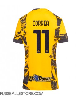 Günstige Inter Milan Joaquin Correa #11 3rd trikot Damen 2024-25 Kurzarm